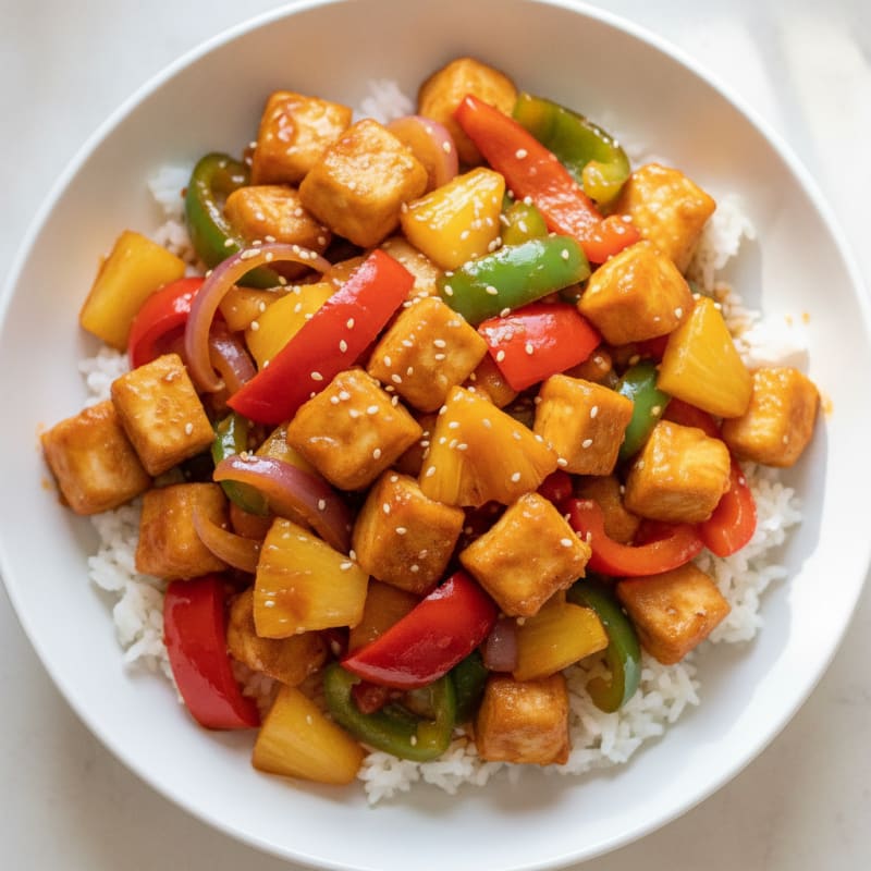 Sweet and Sour Chicken Stir-Fry