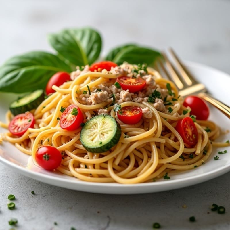 Flavor-Packed Turkey and Veggie Spaghetti