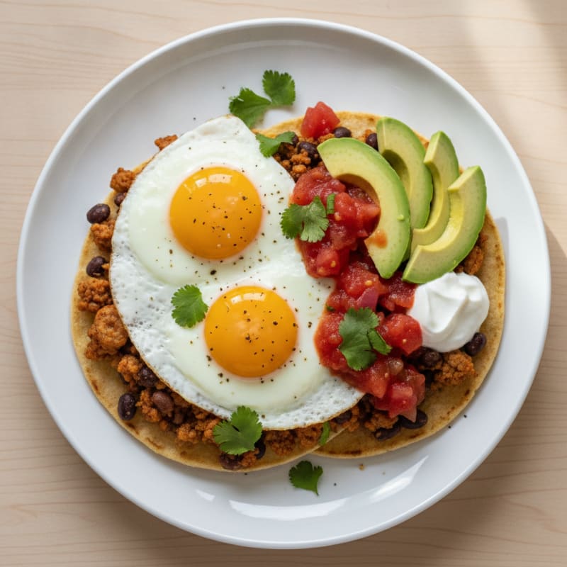 Huevos Rancheros with Avocado