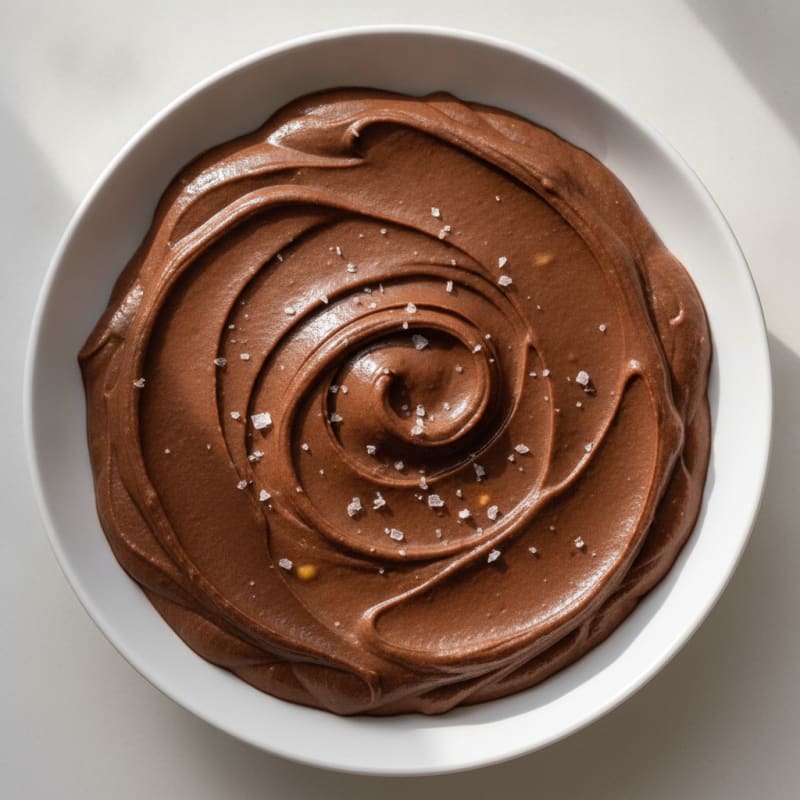 Silky Chocolate Protein Pudding with Chickpeas