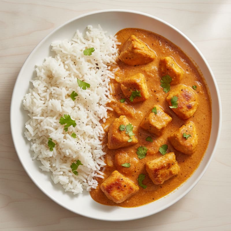 Chicken Tikka Masala with Basmati Rice