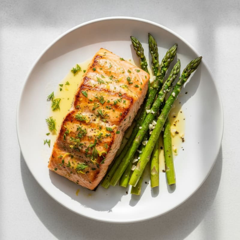 Lemon Herb Grilled Salmon