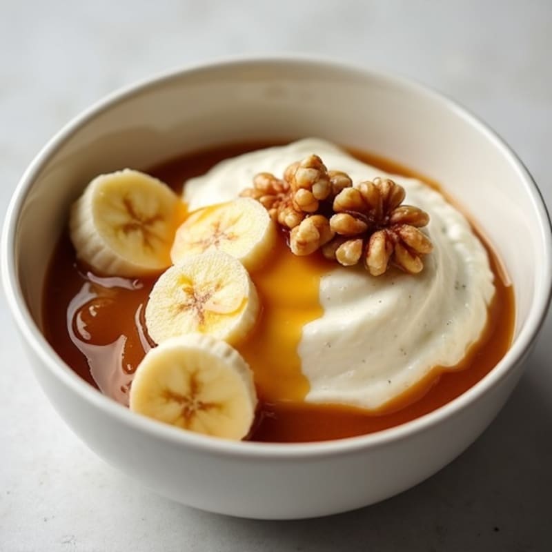 Creamy Salted Caramel Cottage Cheese Bowl