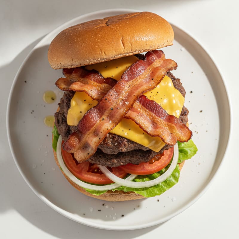 Double Bacon Cheeseburger