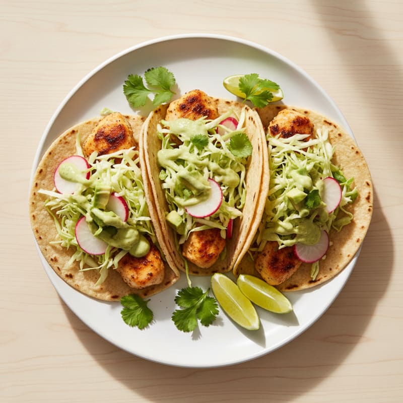 Zesty Chili-Lime Chicken Street Tacos