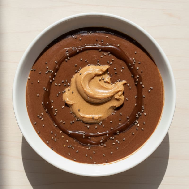 Silky Chocolate Protein Pudding