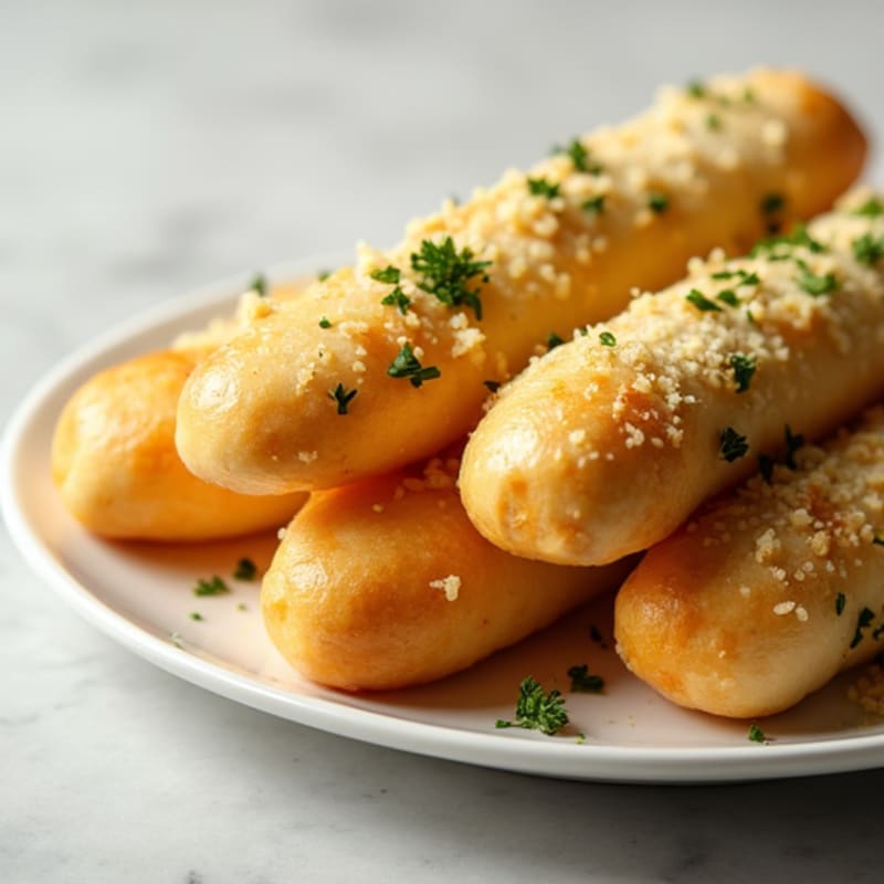 Golden Herb Garlic Breadsticks