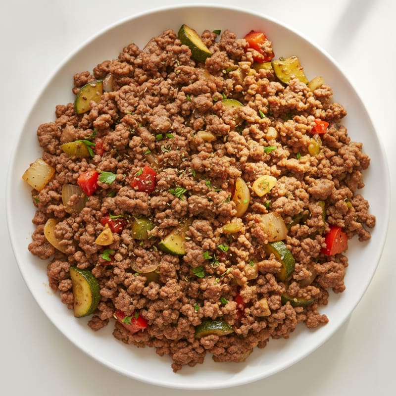 Savory Minced Beef Skillet