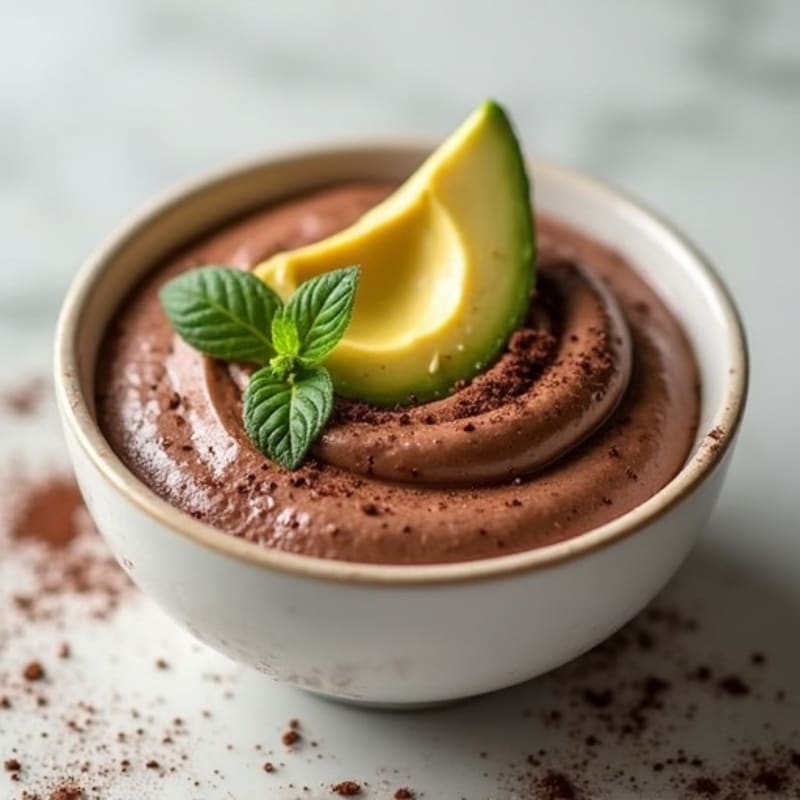 Healthy Creamy Chocolate Mousse