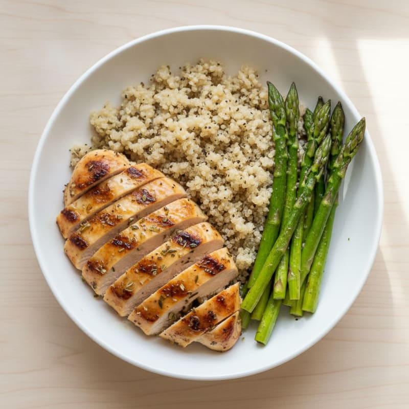 Lemon Herb Grilled Chicken Bowl