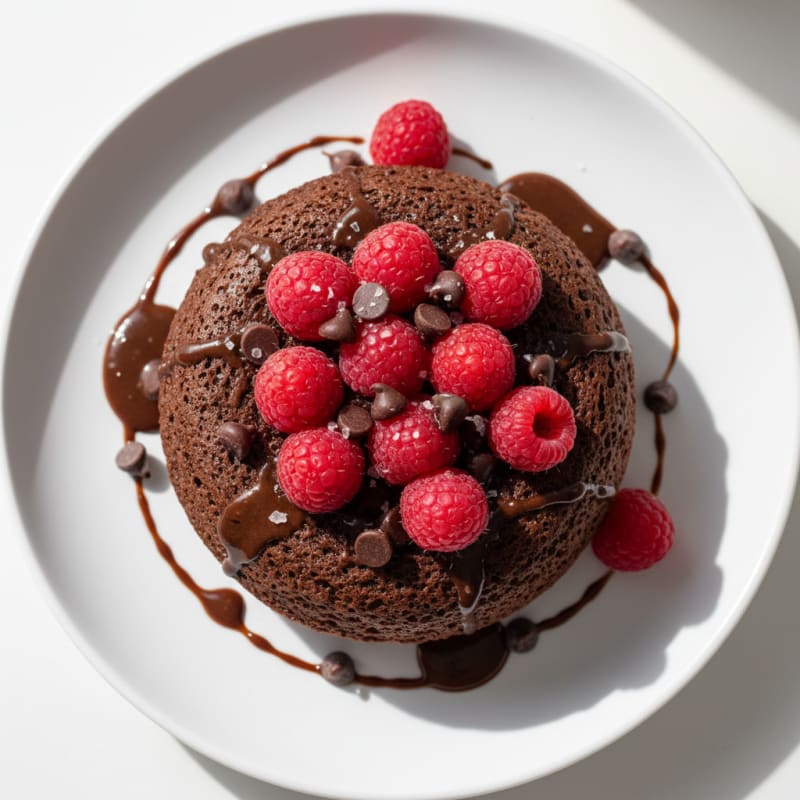 Decadent Chocolate Protein Mug Cake