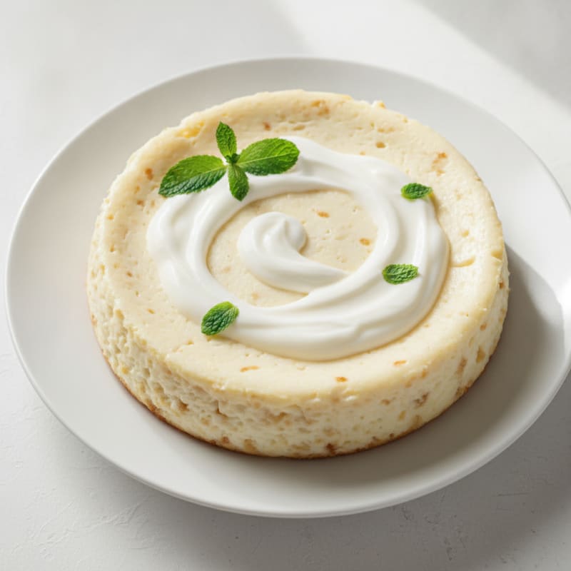 Creamy Protein Cheesecake with Greek Yogurt