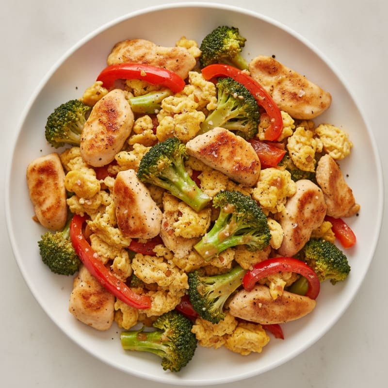 Chicken and Egg Stir-Fry