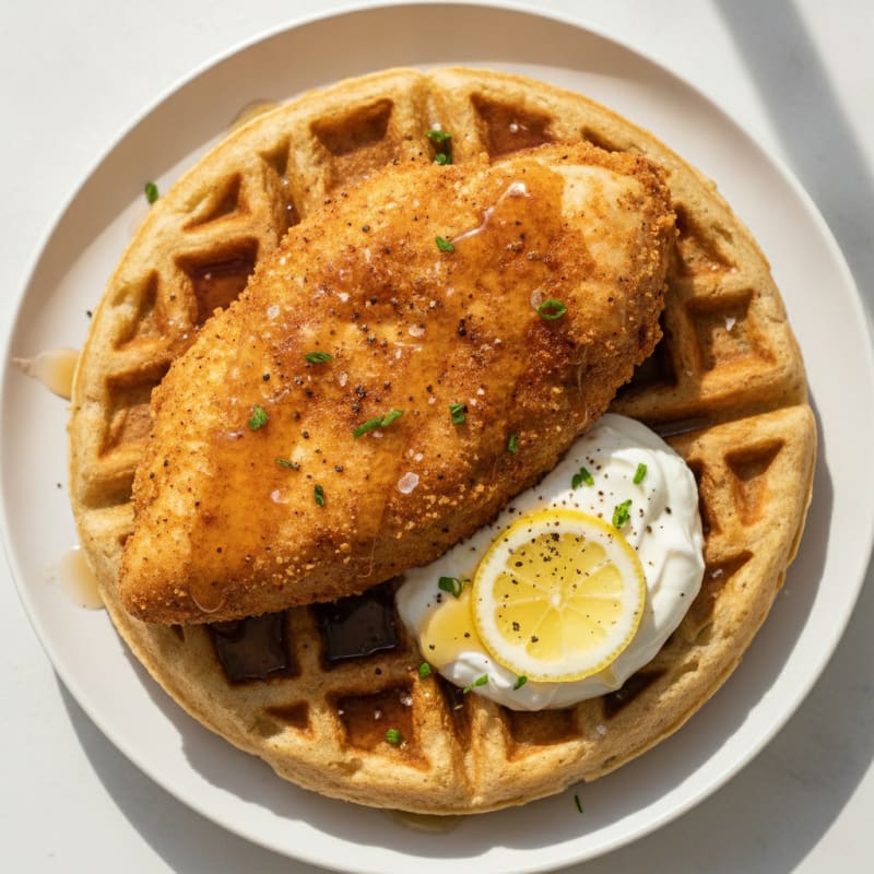 Golden Chicken & Waffles