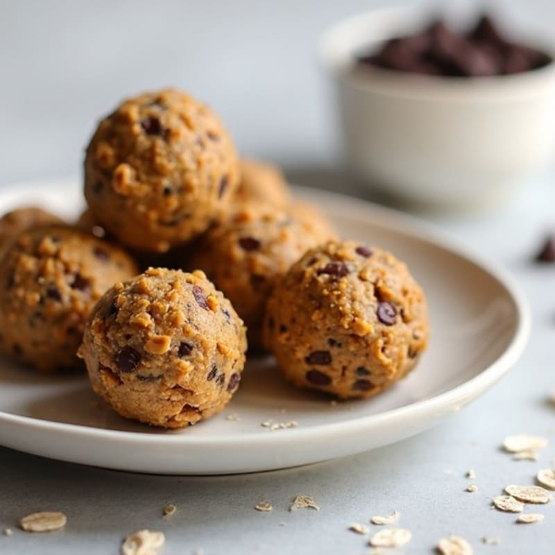 No-Bake Chickpea Cookie Dough Bites