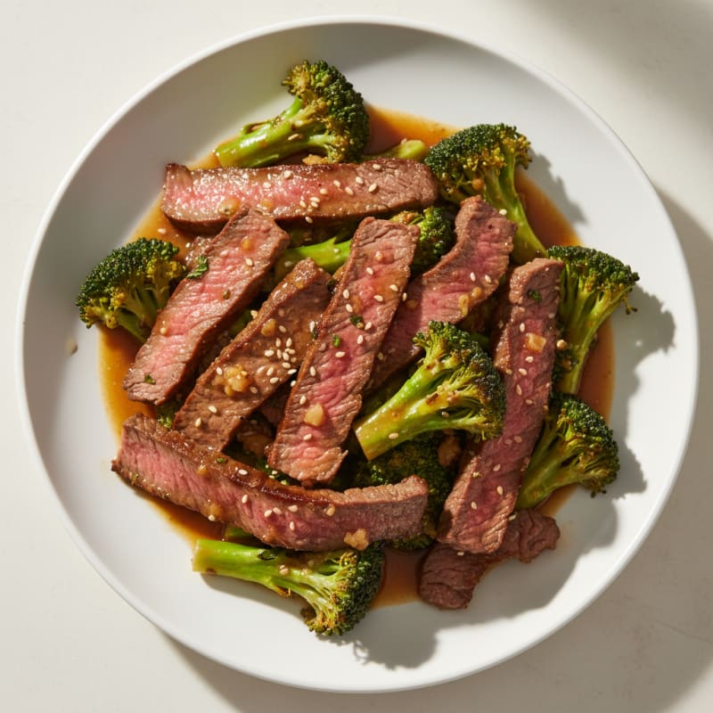 Tender Sesame Beef and Broccoli Stir-Fry