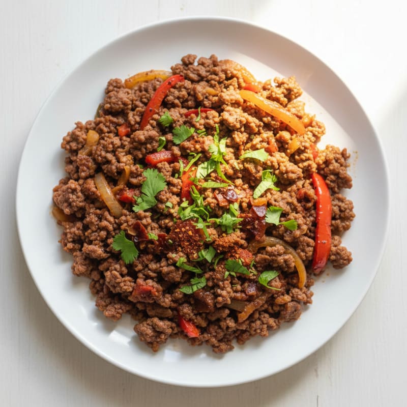 Smoky Chipotle Beef Taco Skillet