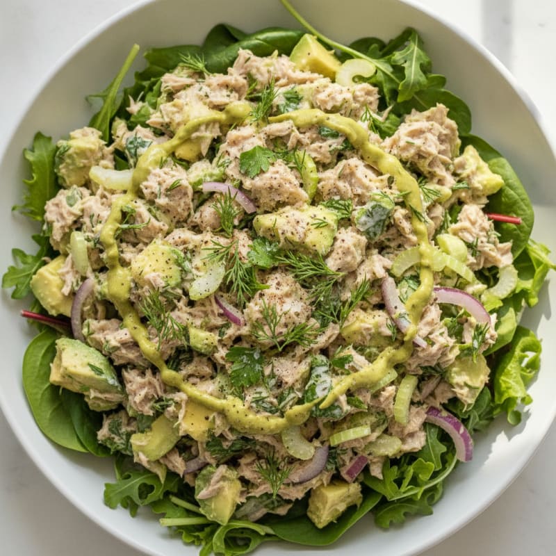Lemon Herb Tuna Salad