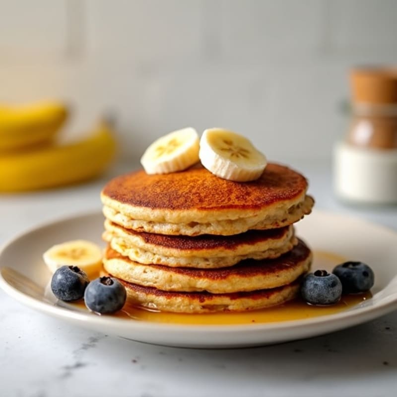 Protein-Packed Almond Flour Banana Pancakes