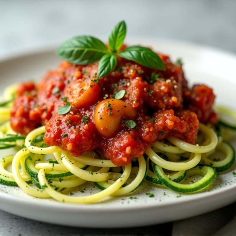 Protein-Packed Turkey and Zucchini Noodle Marinara