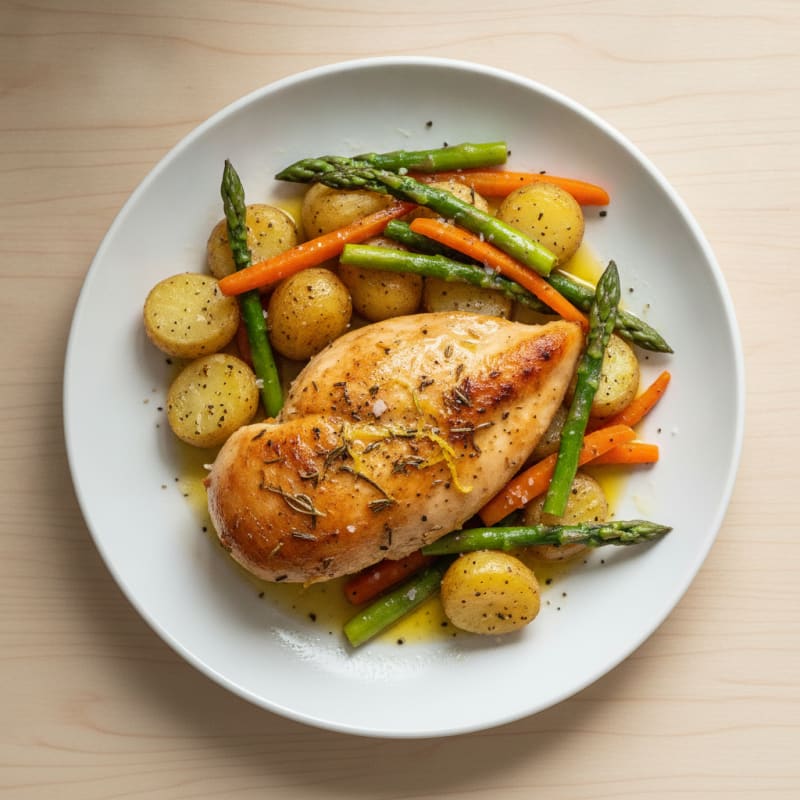 Lemon Herb Roasted Chicken