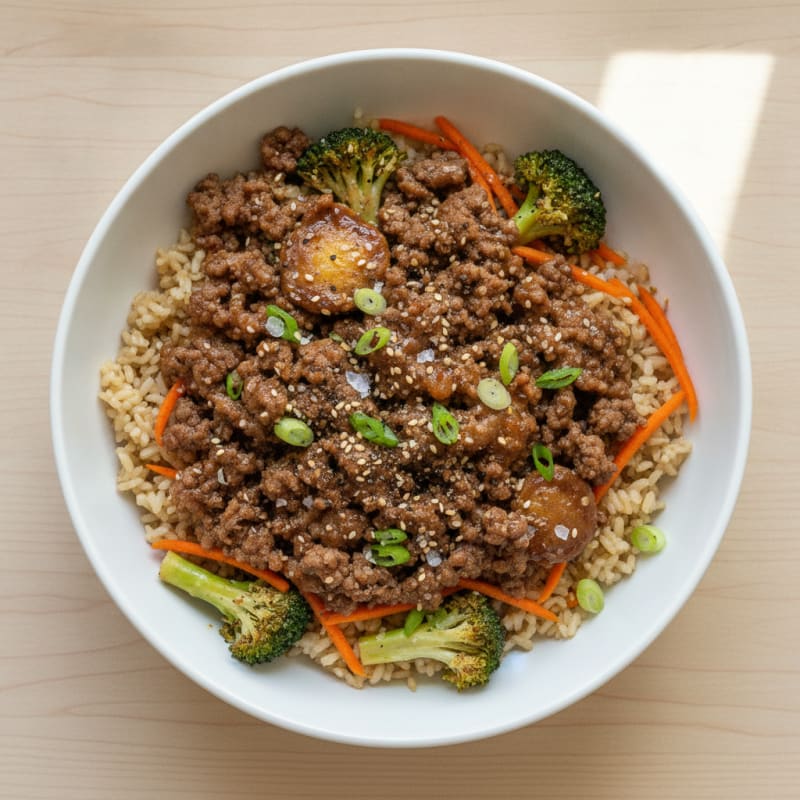 Korean Beef Bulgogi Bowl