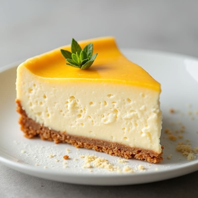 Creamy Greek Yogurt Protein Cheesecake