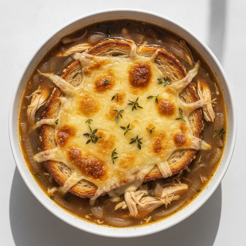 High-Protein French Onion Soup