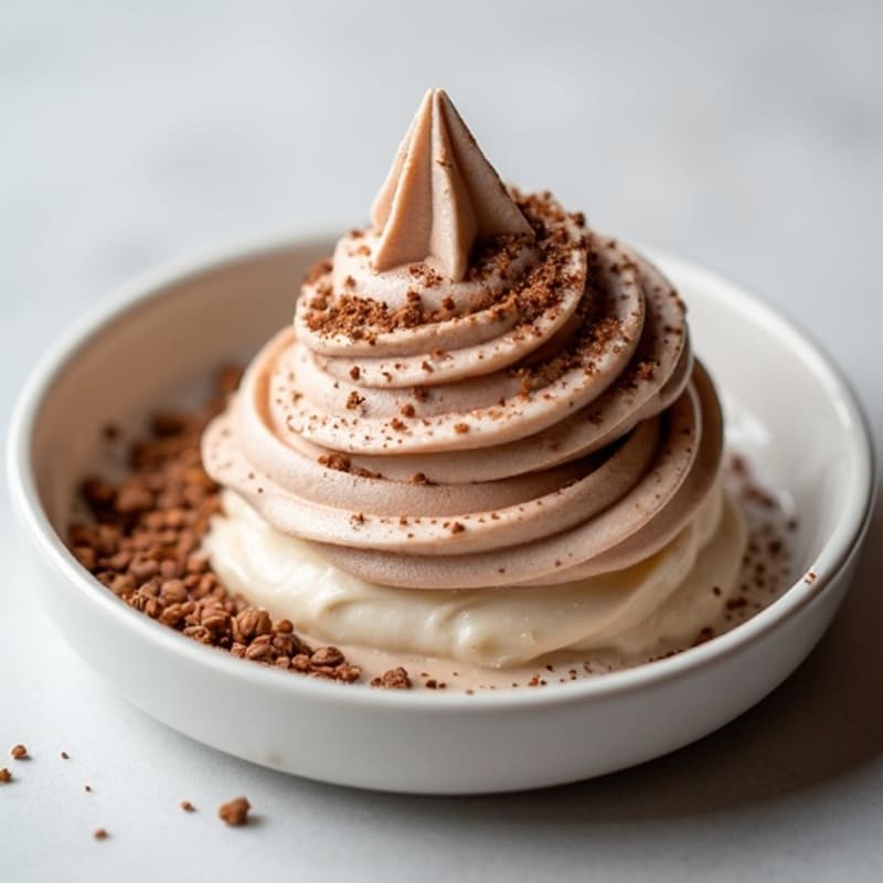 Creamy Cottage Cheese Protein Mousse with Cocoa and Chia