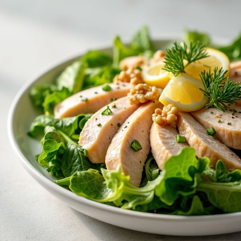 Creamy Lemon Herb Chicken Salad