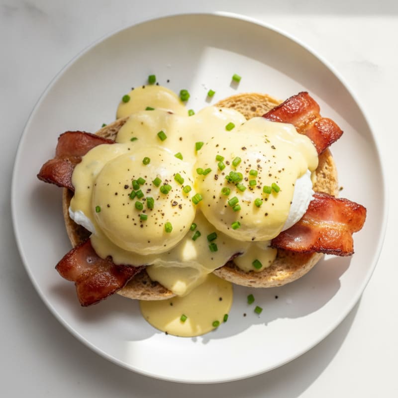 Classic Eggs Benedict with Hollandaise