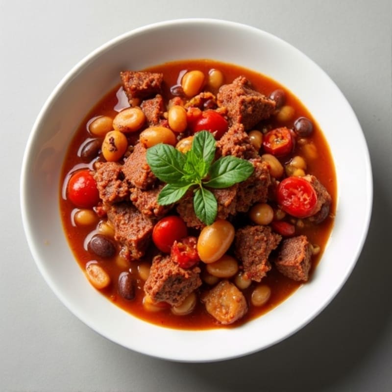 Hearty Lean Beef & Bean Chili