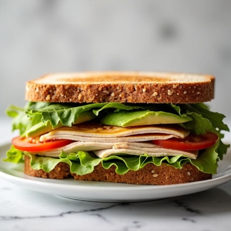 Lean Turkey Club Sandwich
