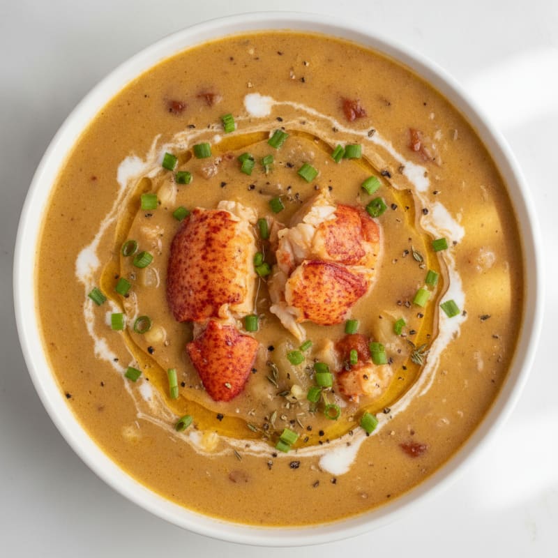 Buttery Lobster Bisque