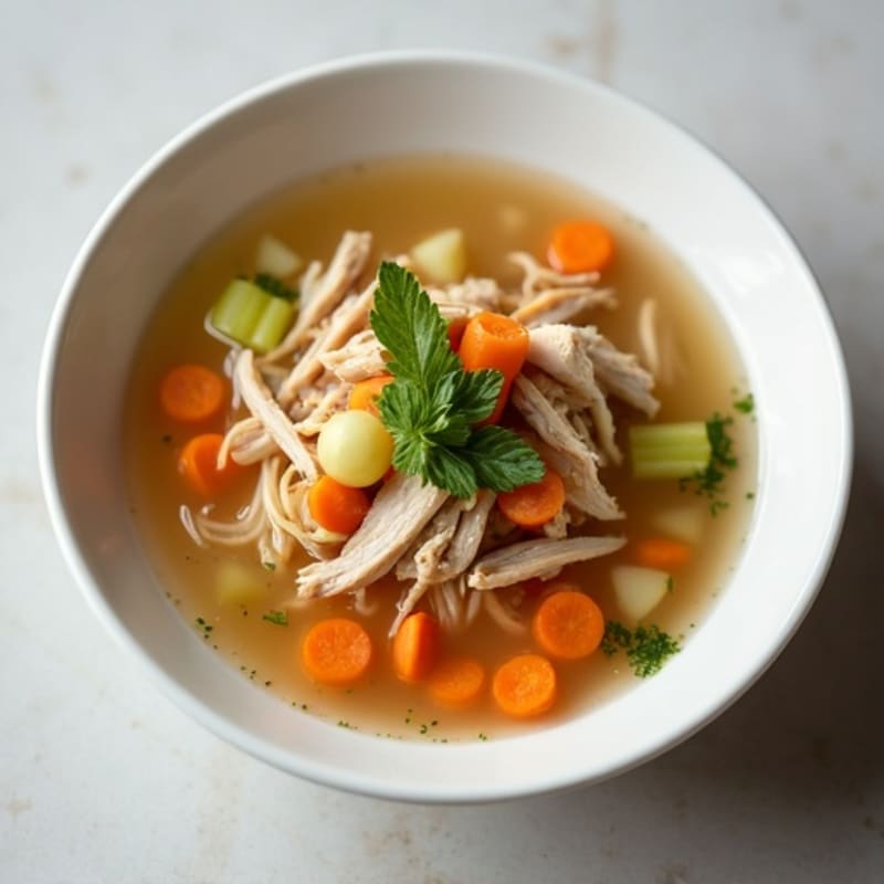 Robust Chicken Broth