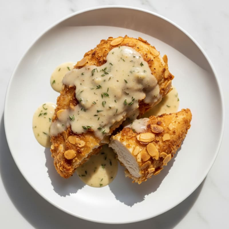 Buttermilk Fried Chicken with Creamy Gravy