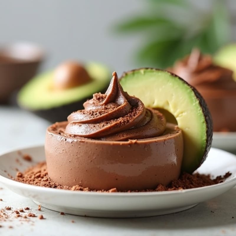 Creamy Chocolate Avocado Mousse
