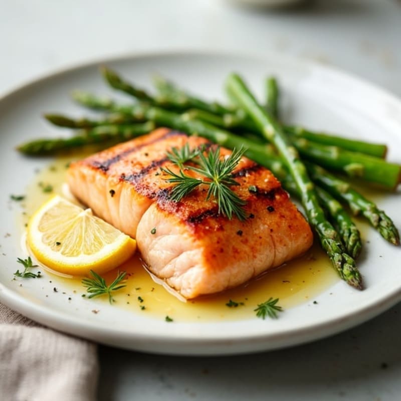 Lemon Herb Grilled Salmon