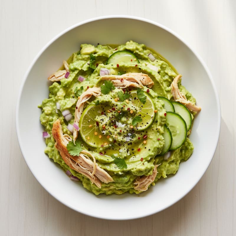 Creamy Zesty Avocado Mash