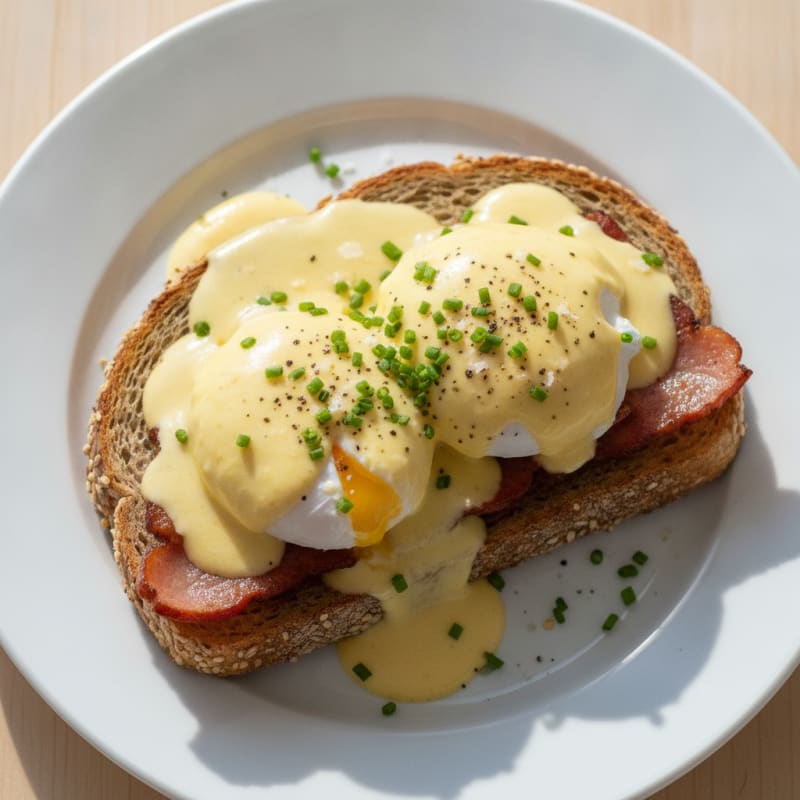 Classic Eggs Benedict with Hollandaise