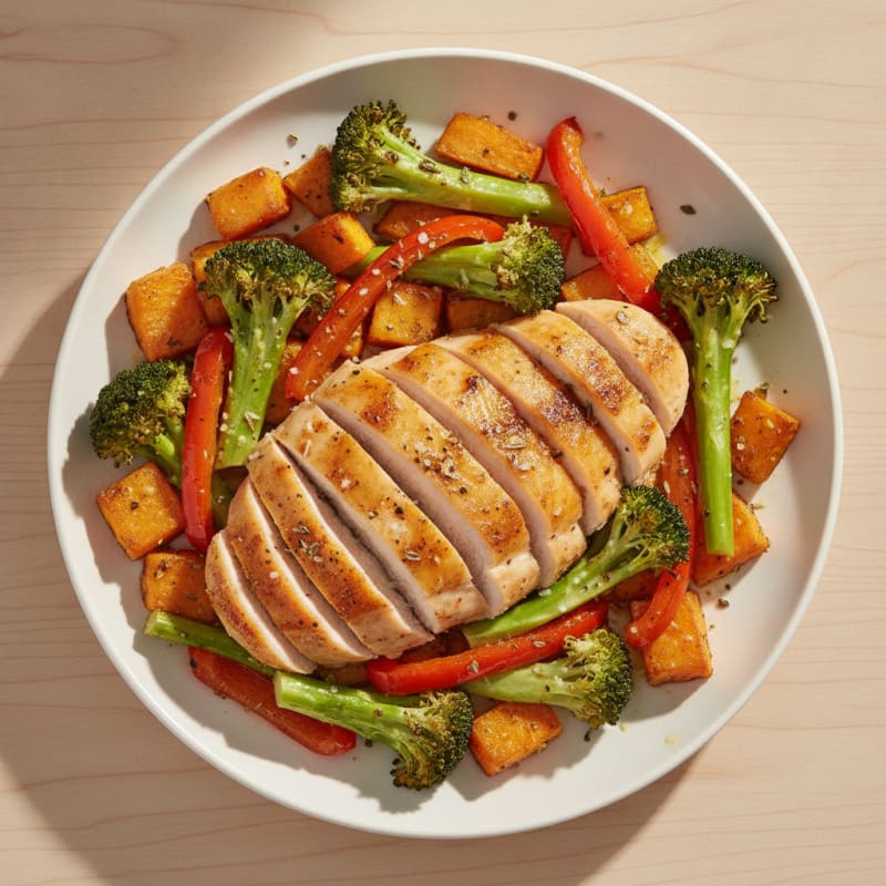 Lemon Herb Roasted Chicken and Vegetables