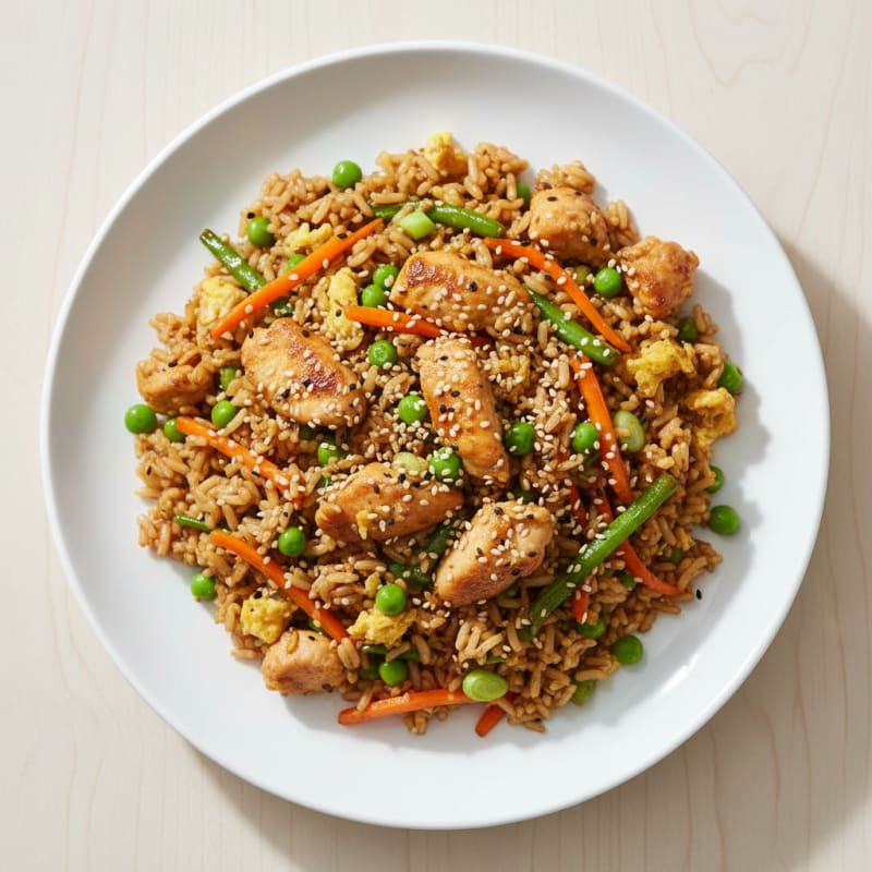 Chicken and Vegetable Fried Rice