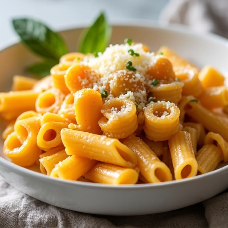 Creamy Cheesy Butternut Squash Pasta