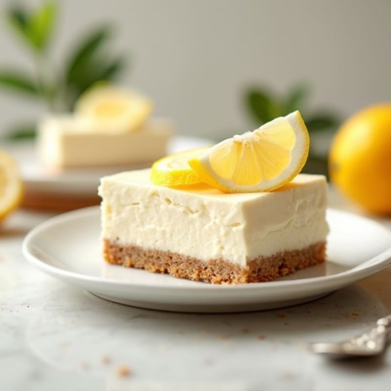 Creamy Greek Yogurt Protein Cheesecake