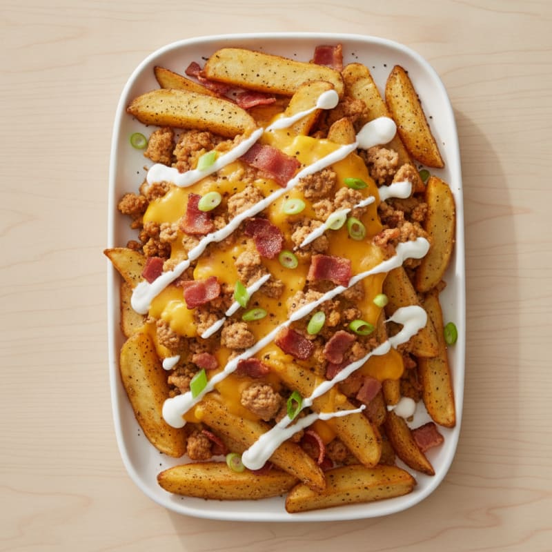 Loaded Bacon Cheese Fries