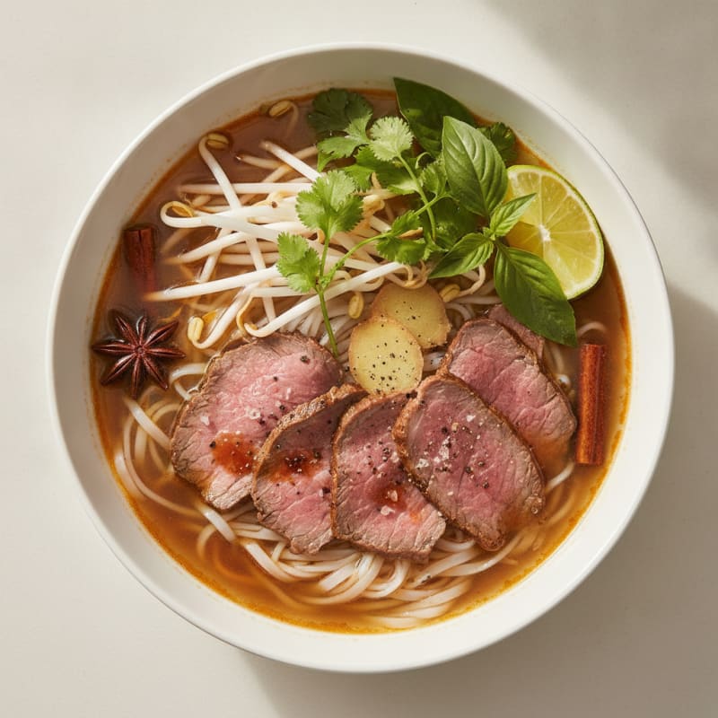 Beef Pho Noodle Soup