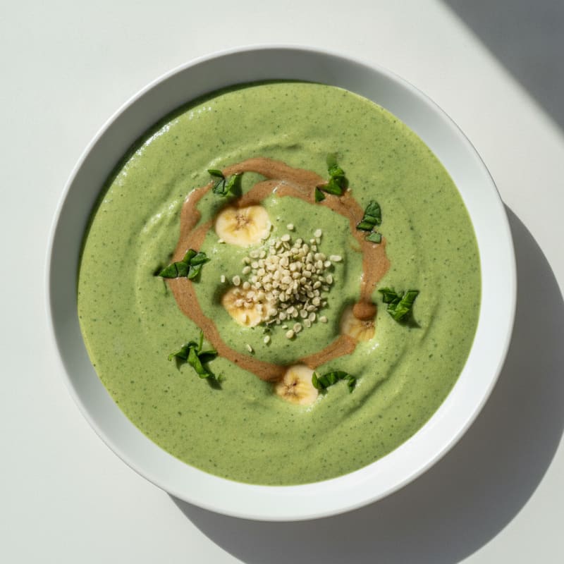 Spinach Power Smoothie with Banana