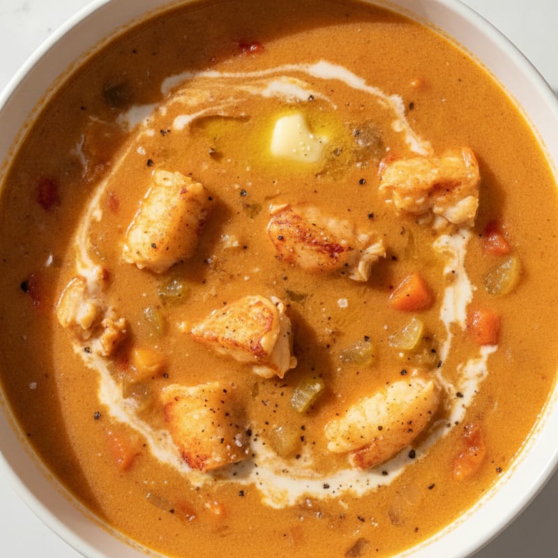 Buttery Lobster Bisque