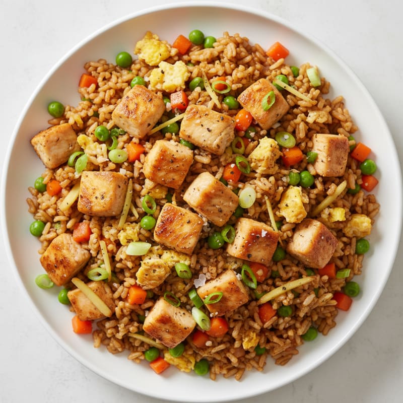 Savory Chicken and Vegetable Fried Rice