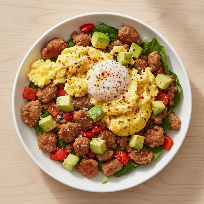 Savory Sausage and Egg Breakfast Bowl